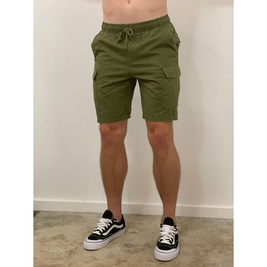 Off The Hook Elastic Cargo Short