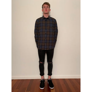 Checked Woven LS Shirt