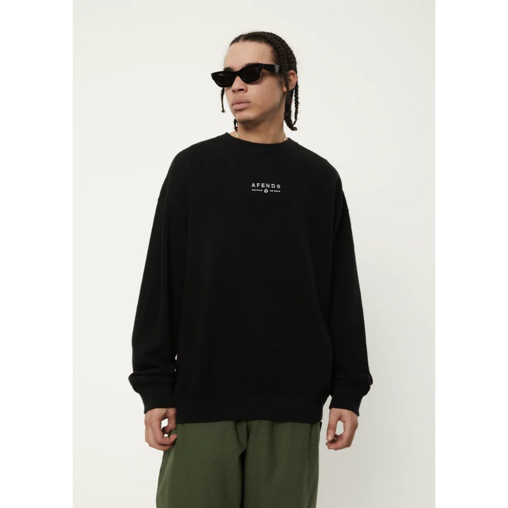 Calico Recycled Crewneck