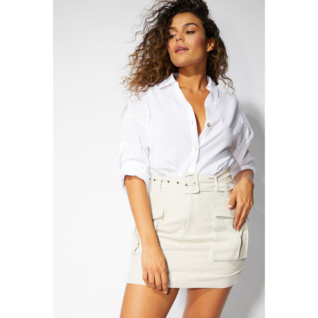 Austine A-Line Mini Skirt