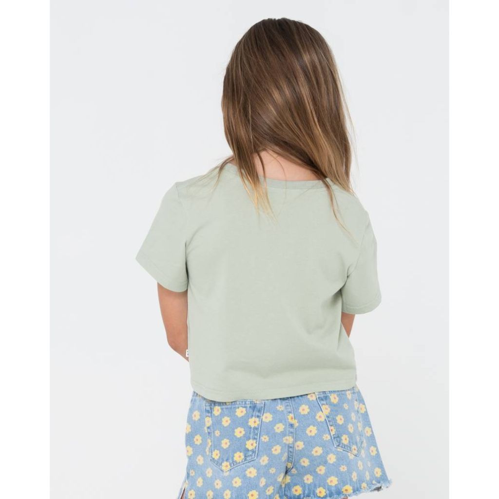 Girls Rusty Palm Crop Tee