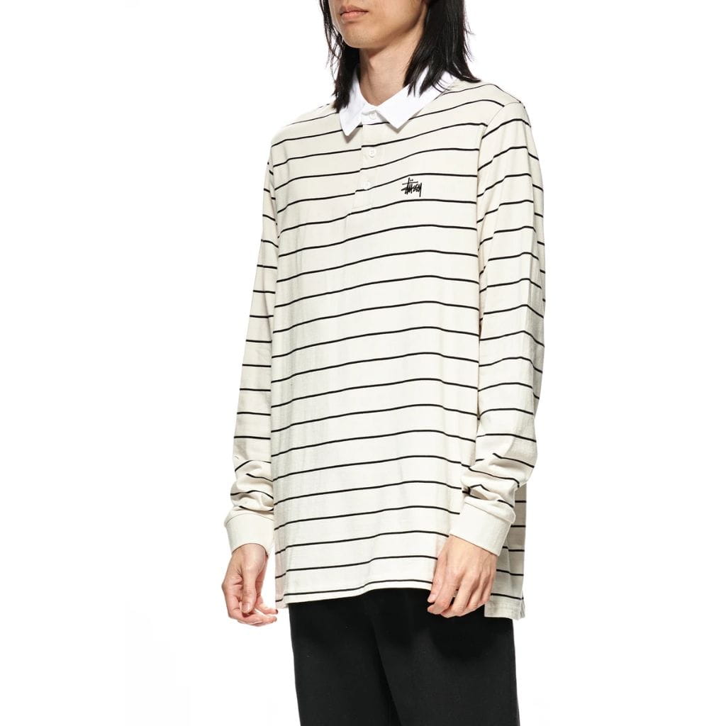 Graffiti Fine Stripe Long Sleeve Rugby