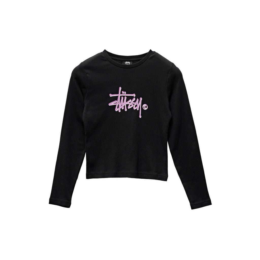 Graffiti Rib Long Sleeve Tee