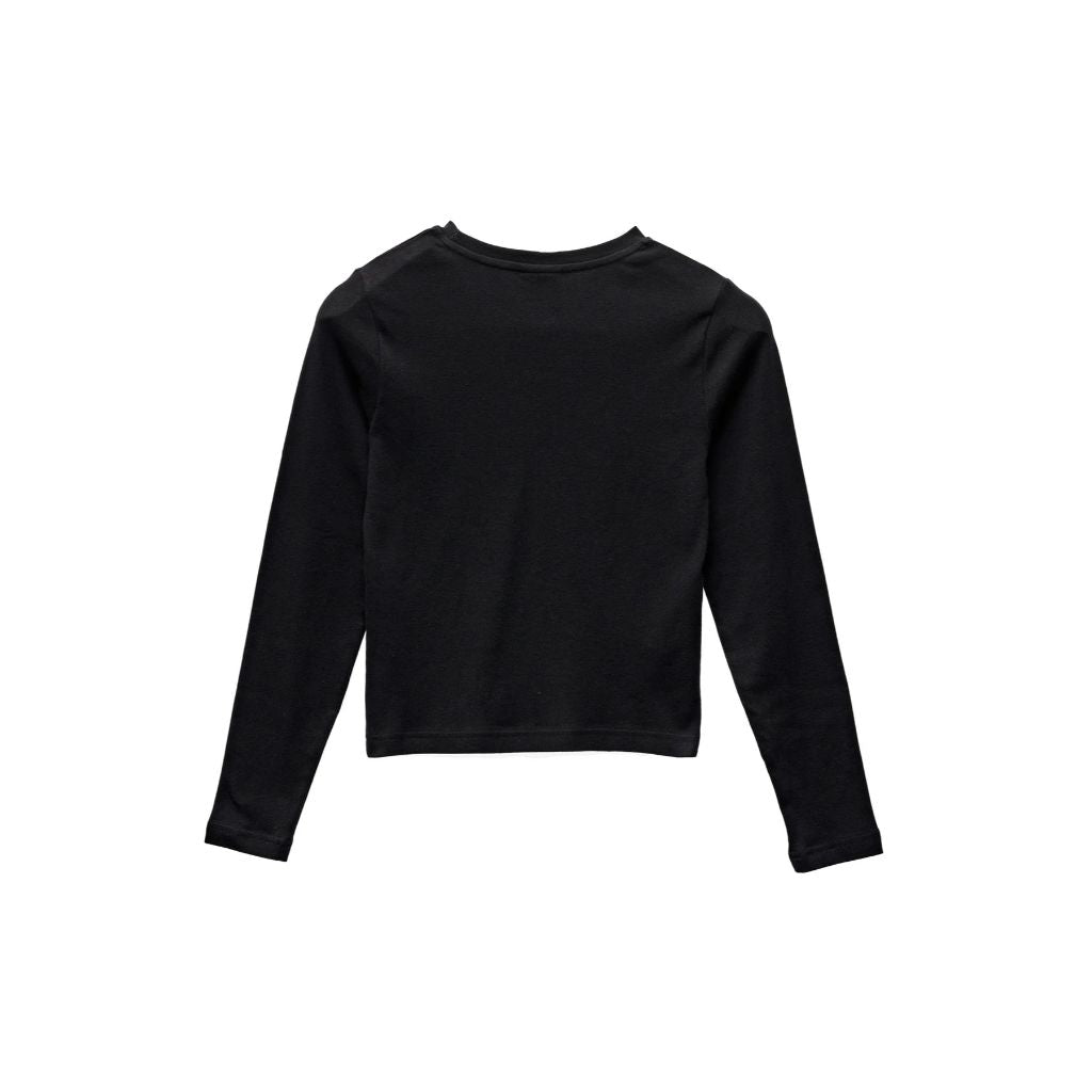 Graffiti Rib Long Sleeve Tee