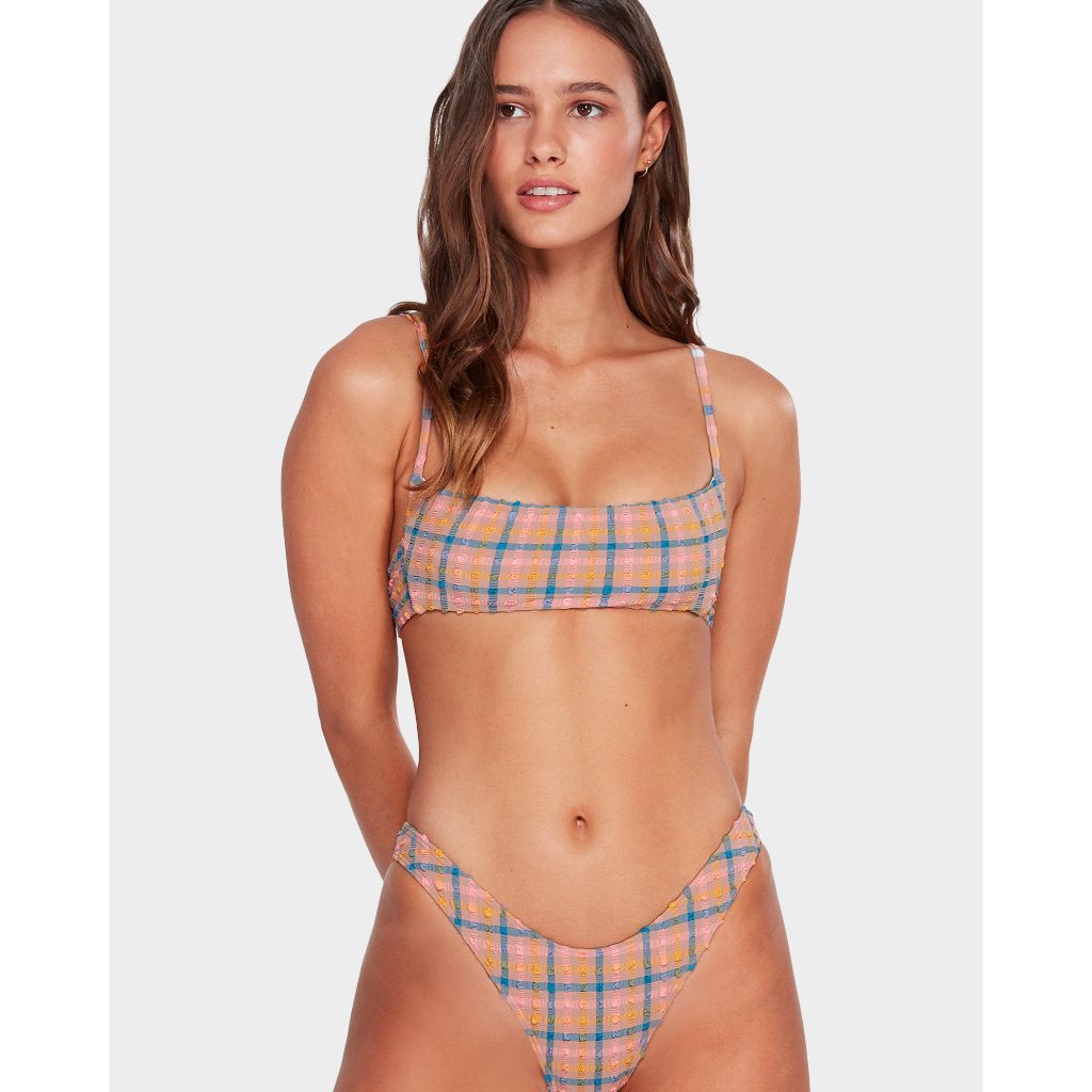 Sunshine Check Bralette