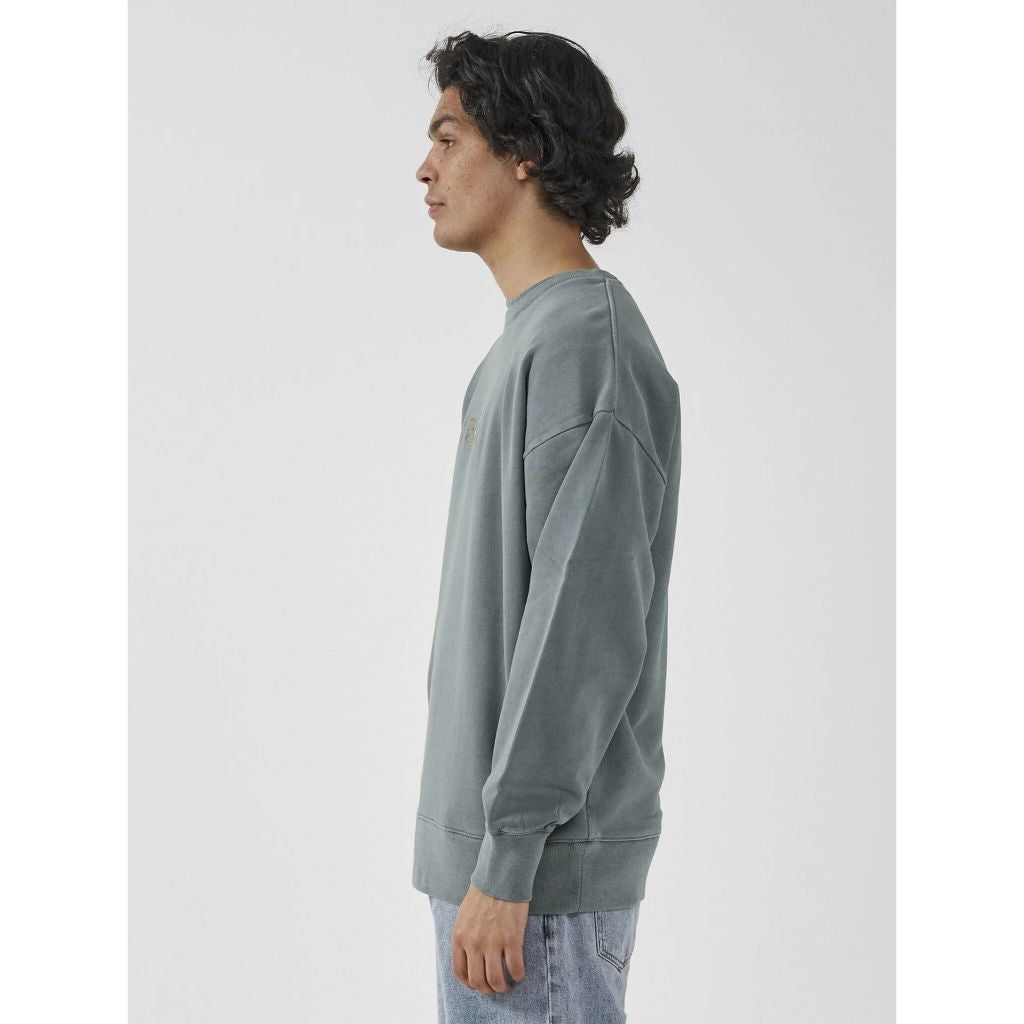 Thrills Golden Wings Slouch Crew Neck Fleece