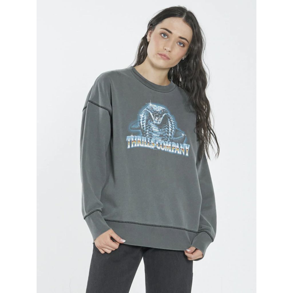 Chrome Cobra Slouch Crew