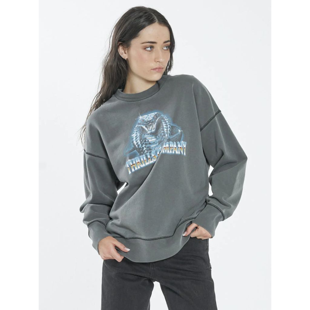 Chrome Cobra Slouch Crew