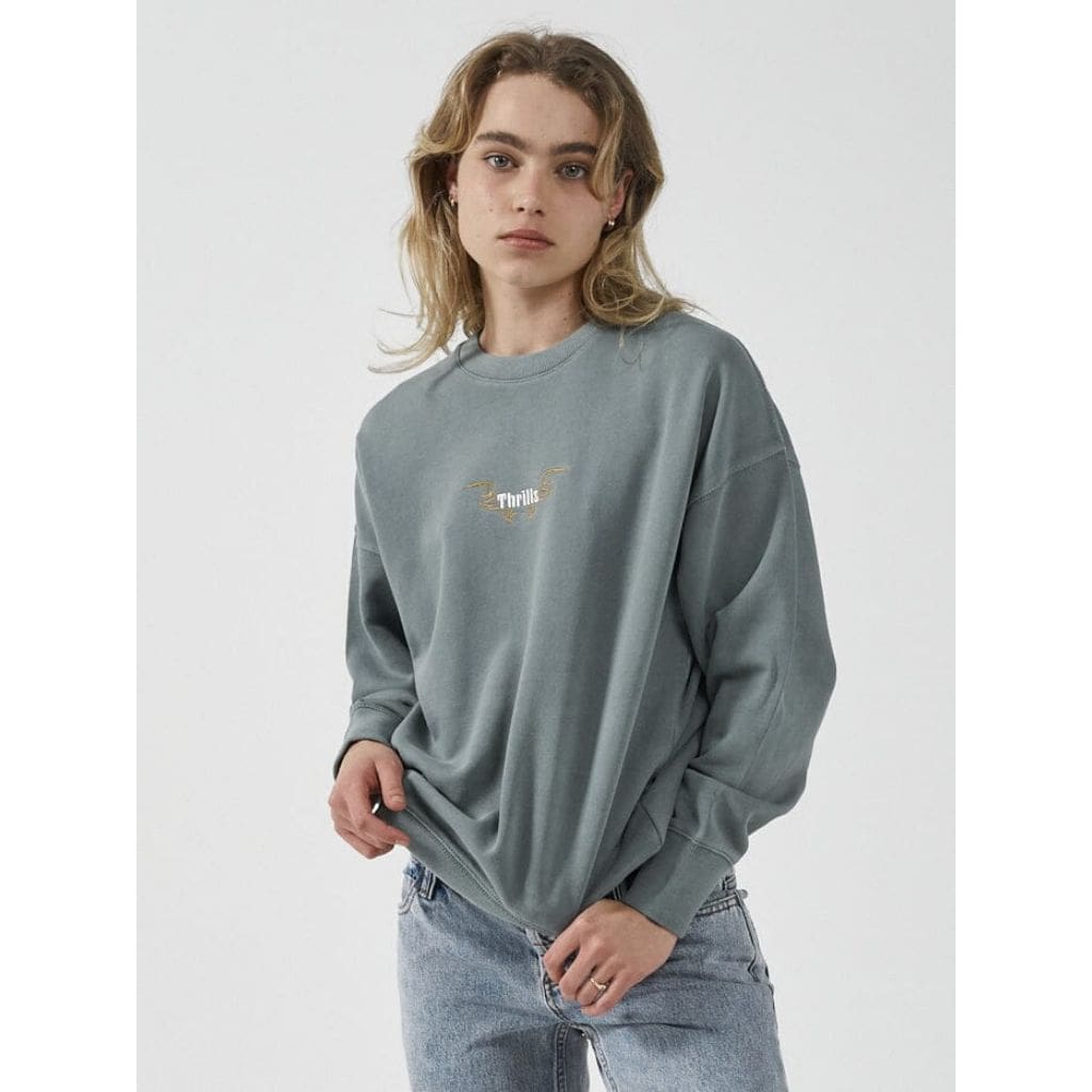 Thrills Golden Wings Slouch Crew