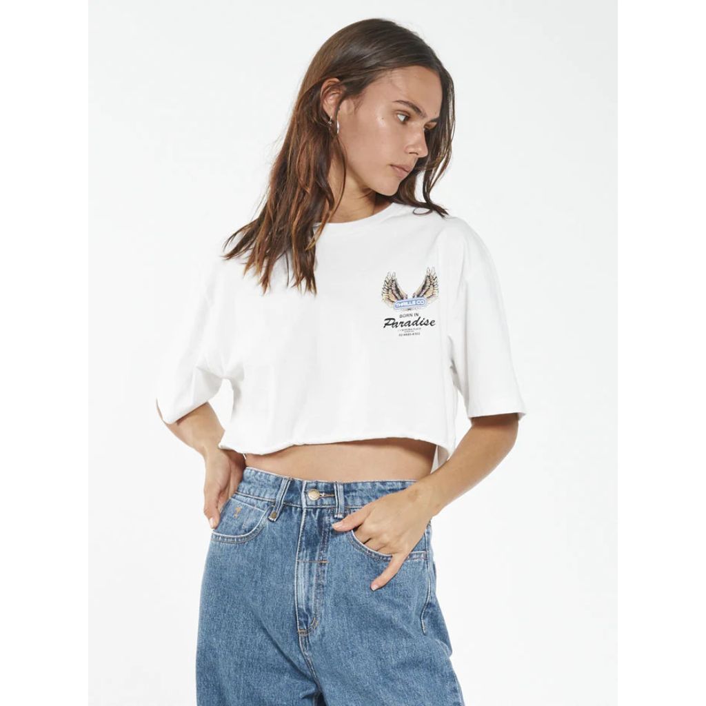 Wings Of Paradise Merch Fit Super Crop Tee