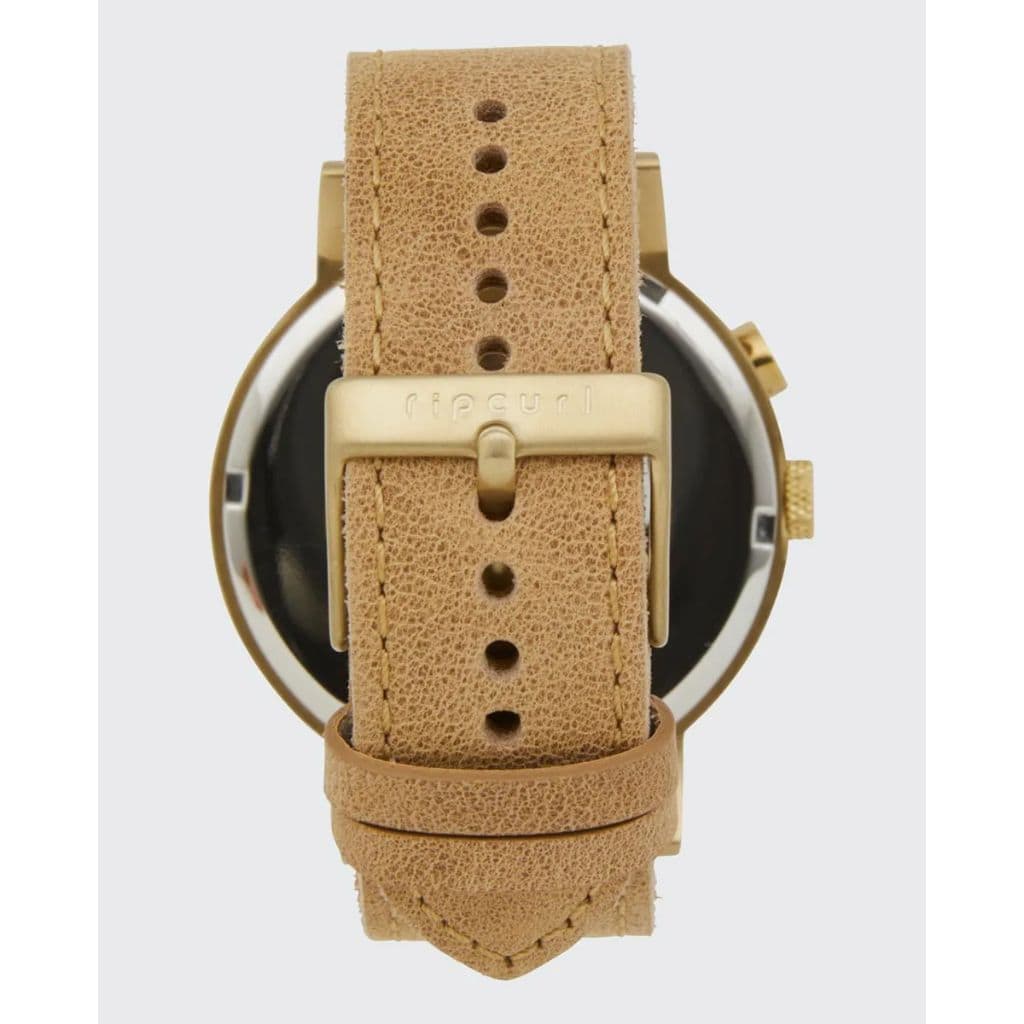 Circa Tide Digital Leather Watch