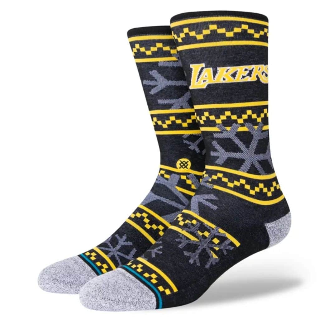 Lakers basketball socks best sale