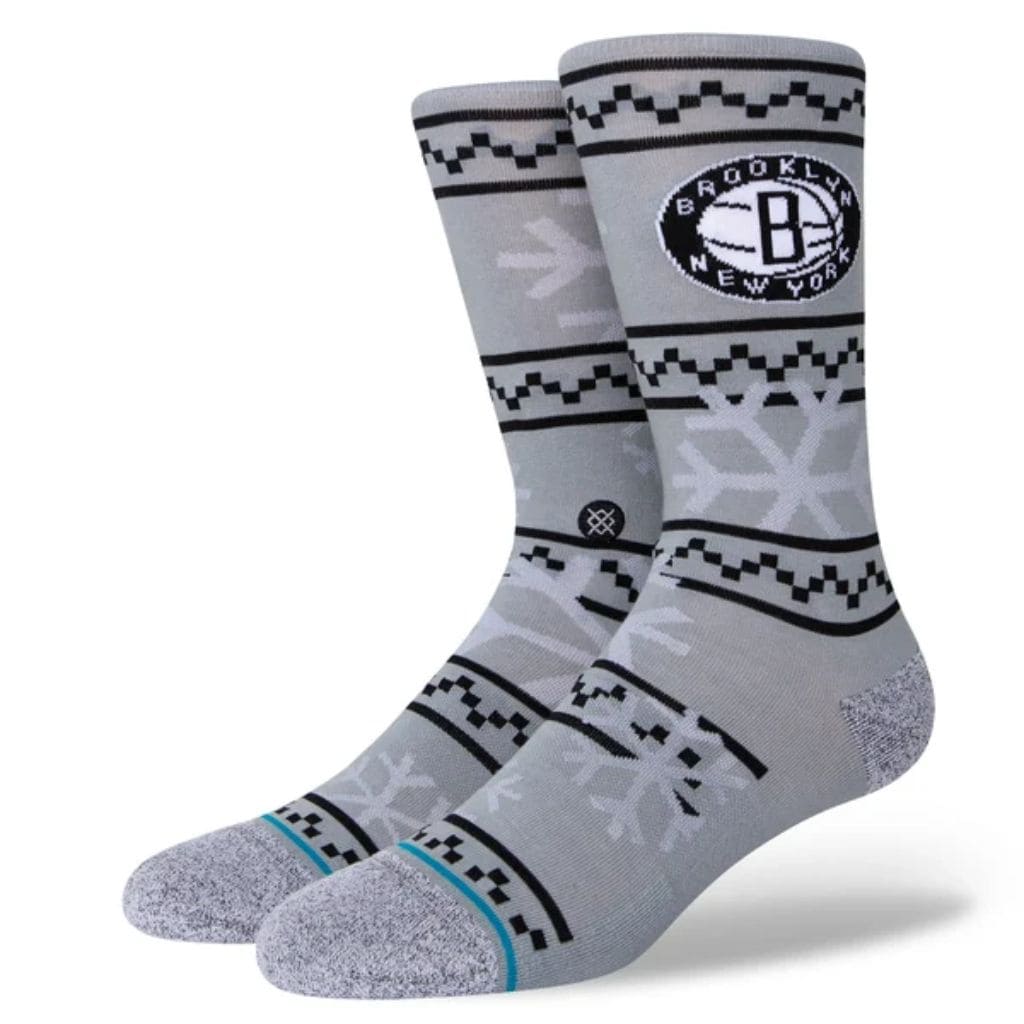 Nets Frosted 2 Crew Socks