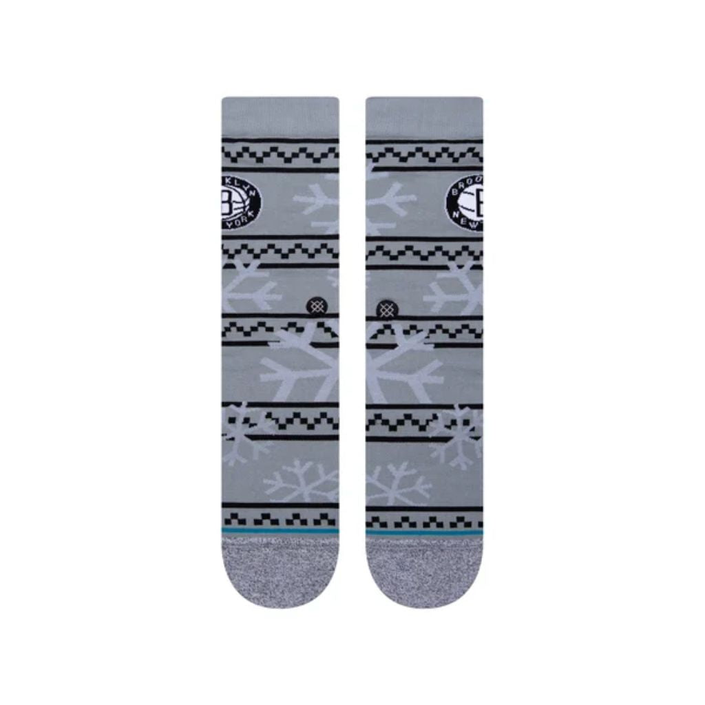 Nets Frosted 2 Crew Socks