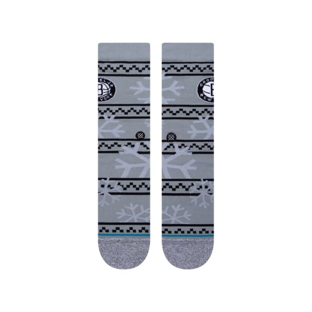 Nets Frosted 2 Crew Socks