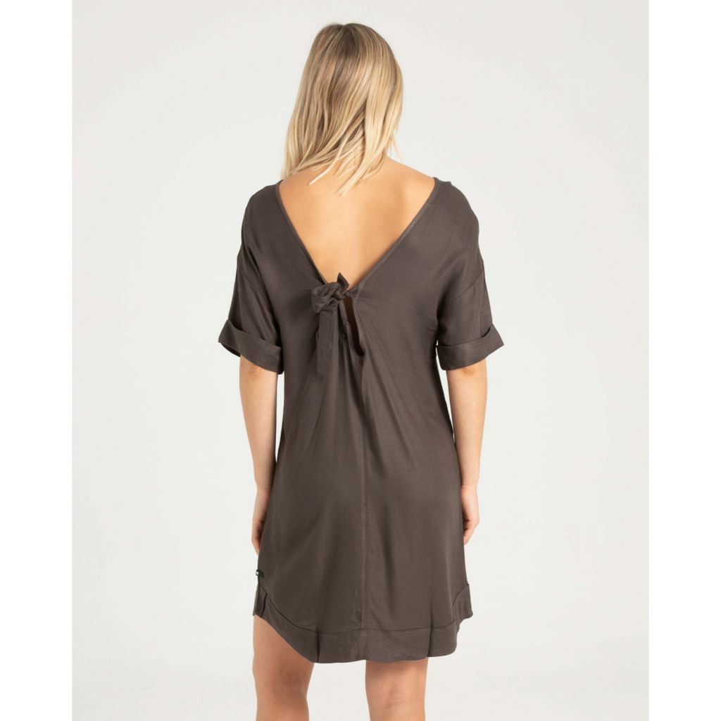 Boxy Tie Back Dress