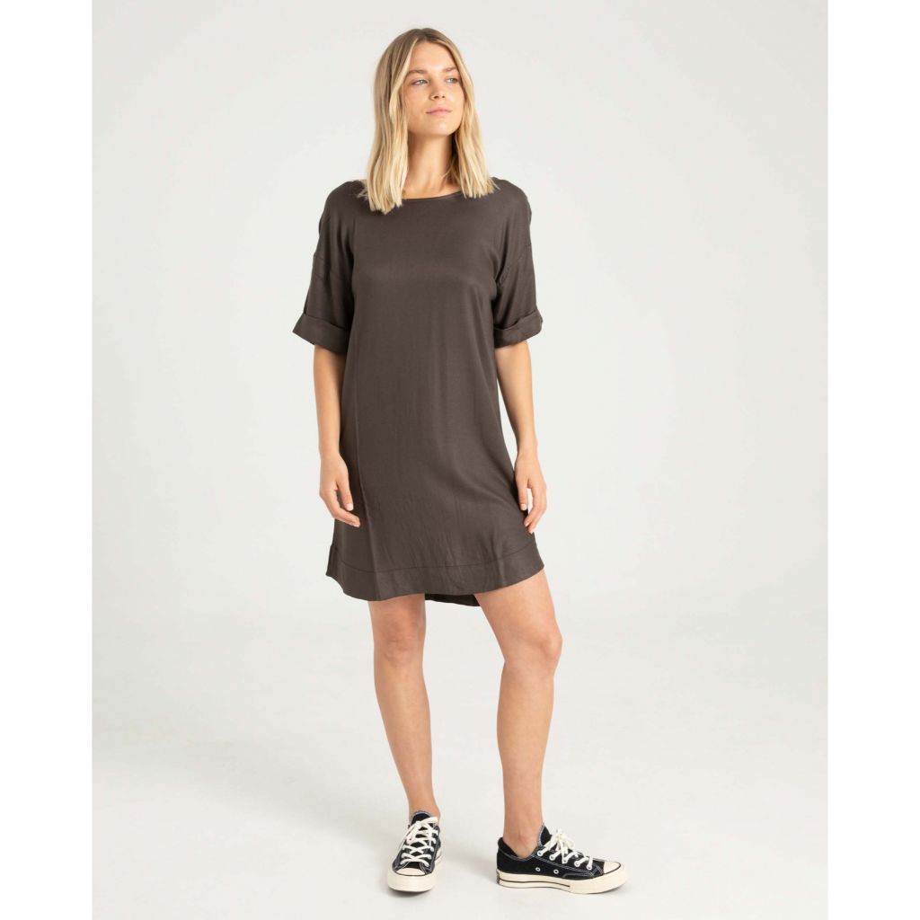 Boxy Tie Back Dress