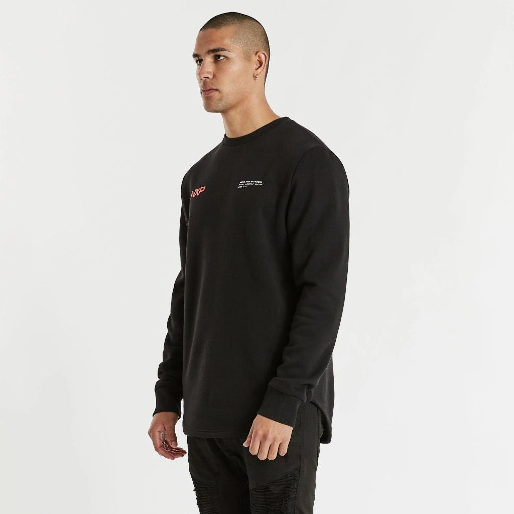 Carmine Dual Curved Sweater