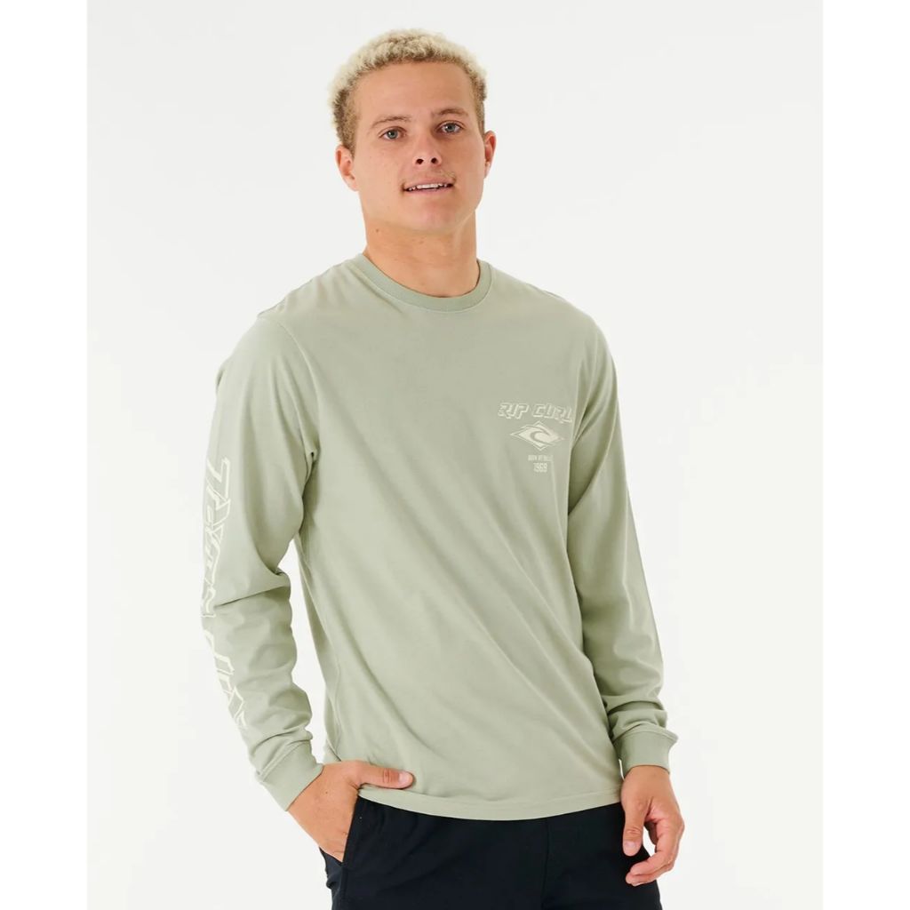 Fade Out Icon Long Sleeve Tee