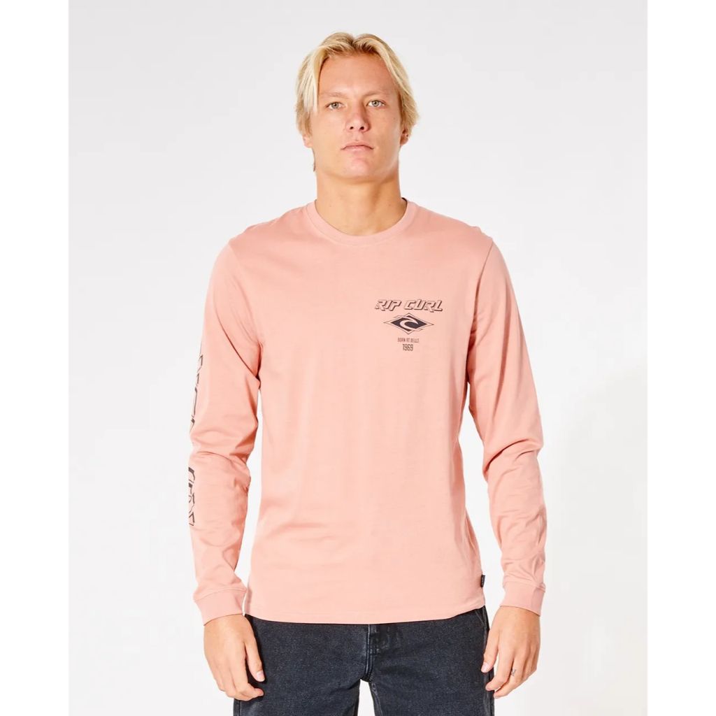 Fade Out Icon Long Sleeve Tee