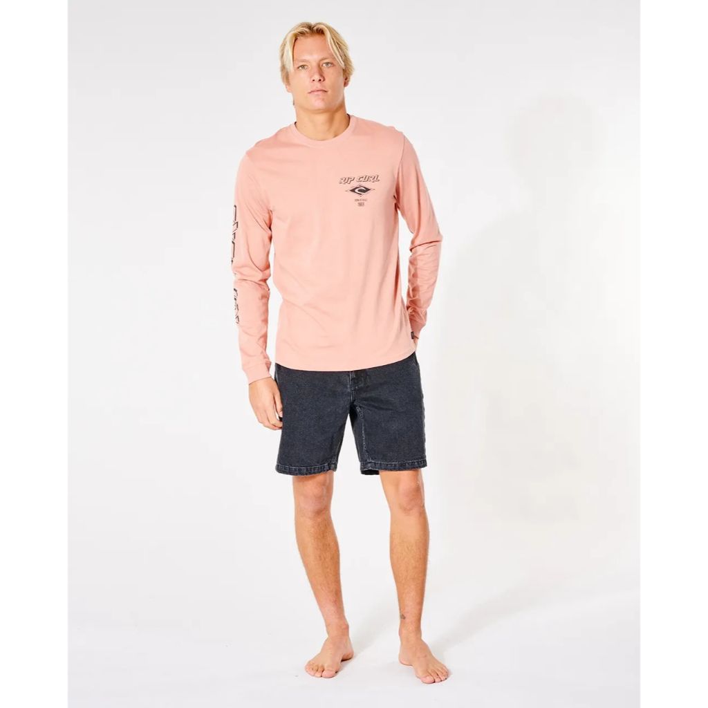 Fade Out Icon Long Sleeve Tee