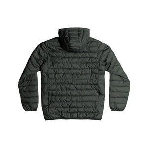 Scaly Hooded Puffer Jacket