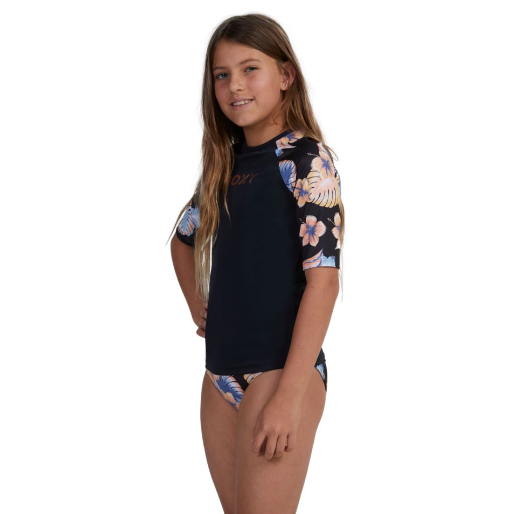 Girls Swim For Good Time Short Sleeve Rashie