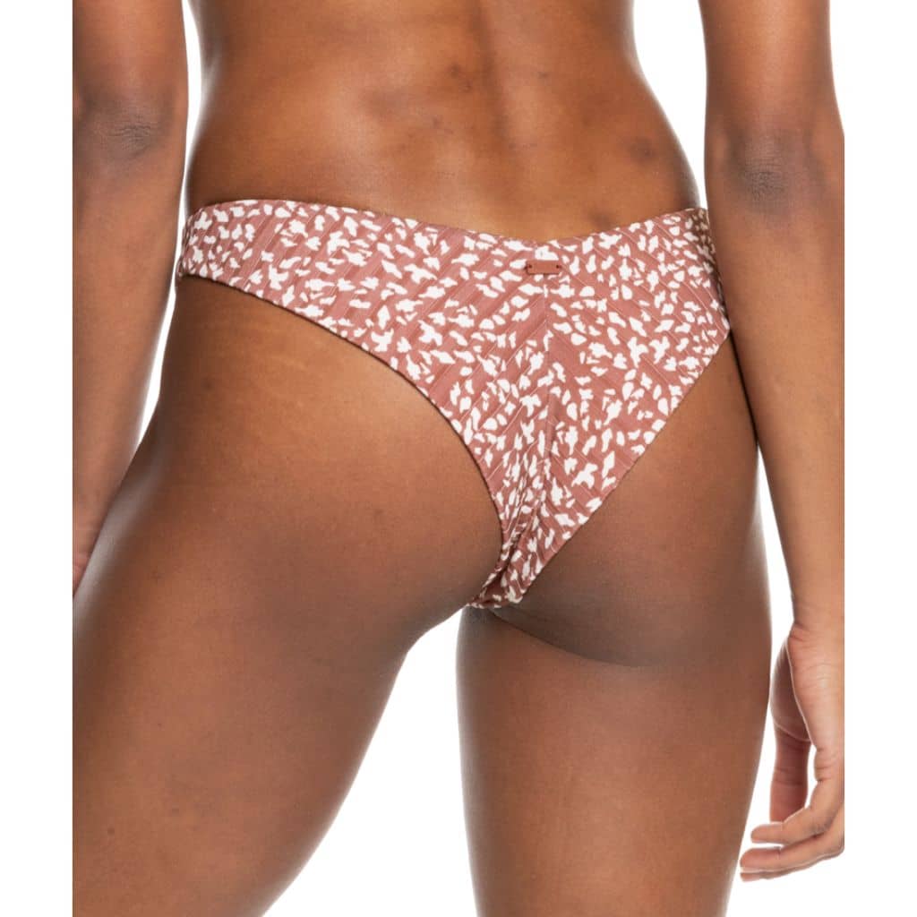 Love The Sunseeker Printed Rib Bikini Bottoms