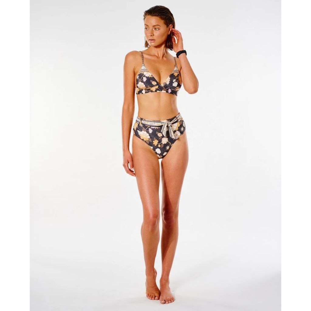 Surf Gypsy High Waist Cheeky Bikini Bottom