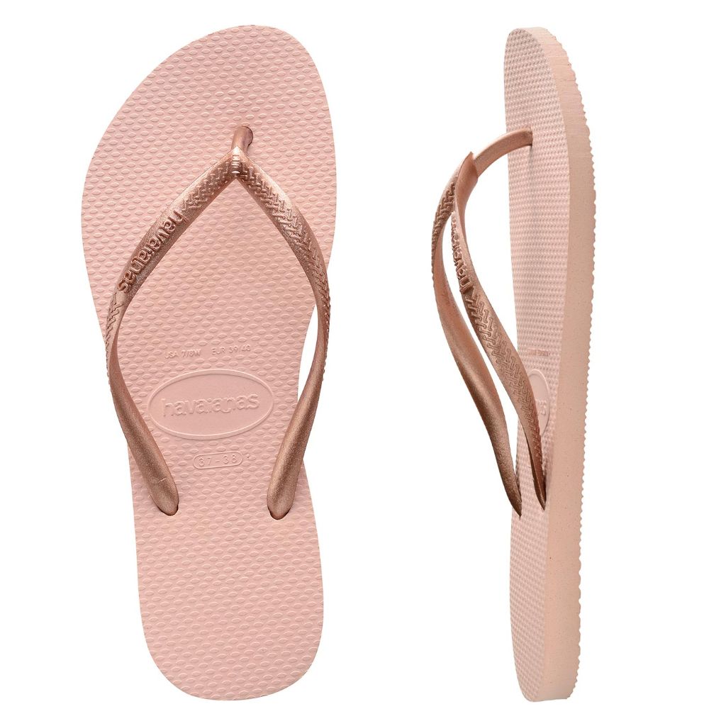 Slim Metallic Ballet Rose