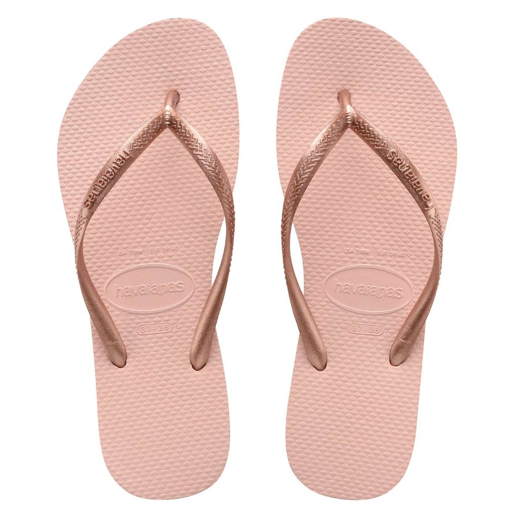 Slim Metallic Ballet Rose