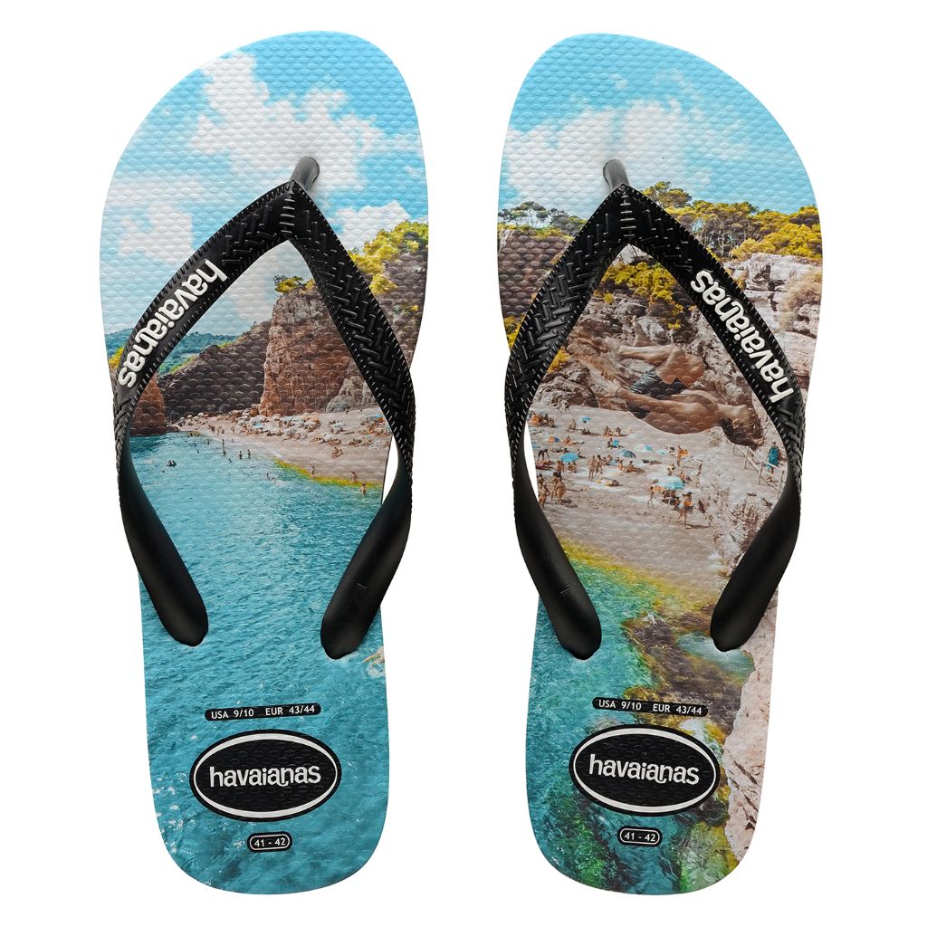 Photoprint (Cliff Jump) Black/Black/Turquoise