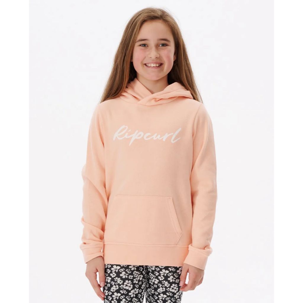 Girls Script Logo Hood