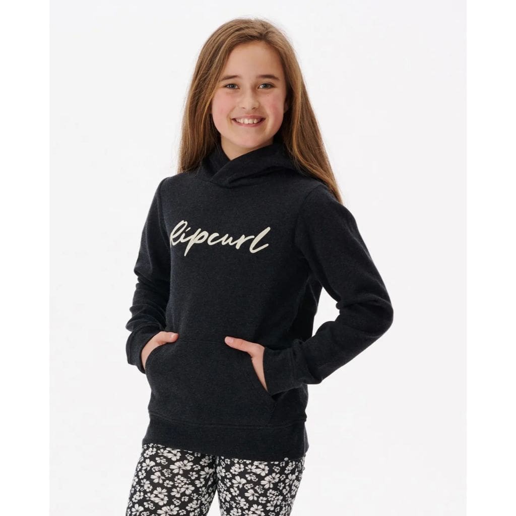 Girls Script Logo Hood
