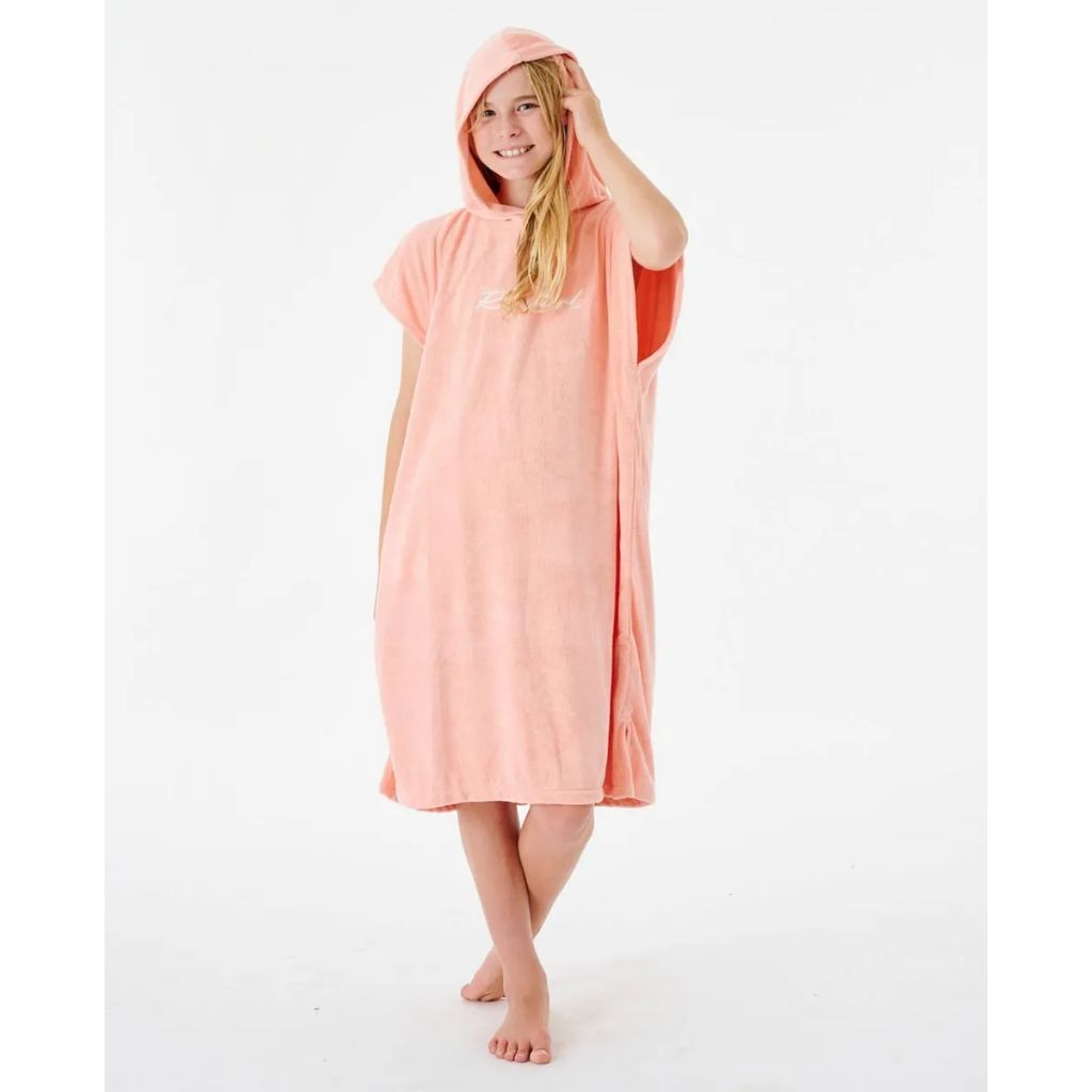 Girls Script Hooded Towel