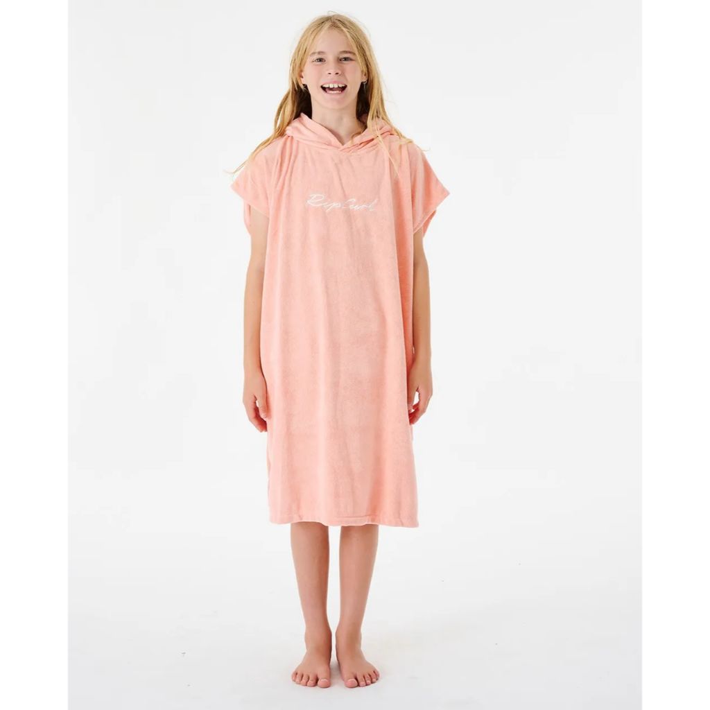 Girls Script Hooded Towel