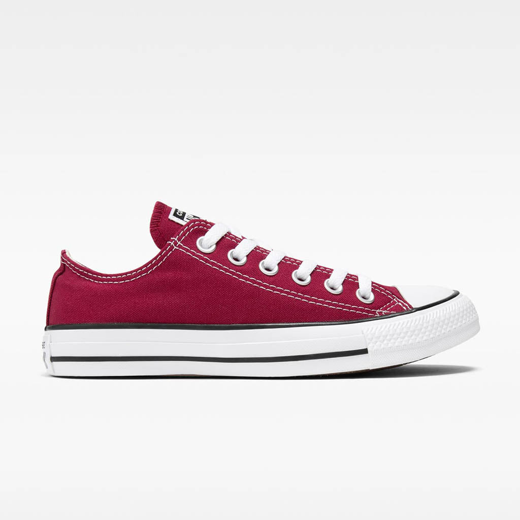 Chuck Taylor All Star Seasonal Canvas Low Top Maroon GGR Clothing Co