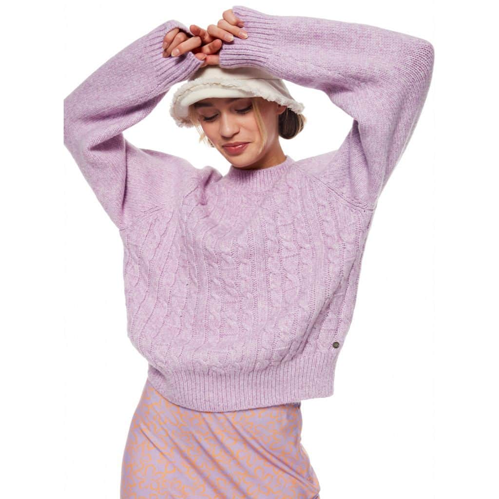 Crossroads Cable Crewneck Sweater