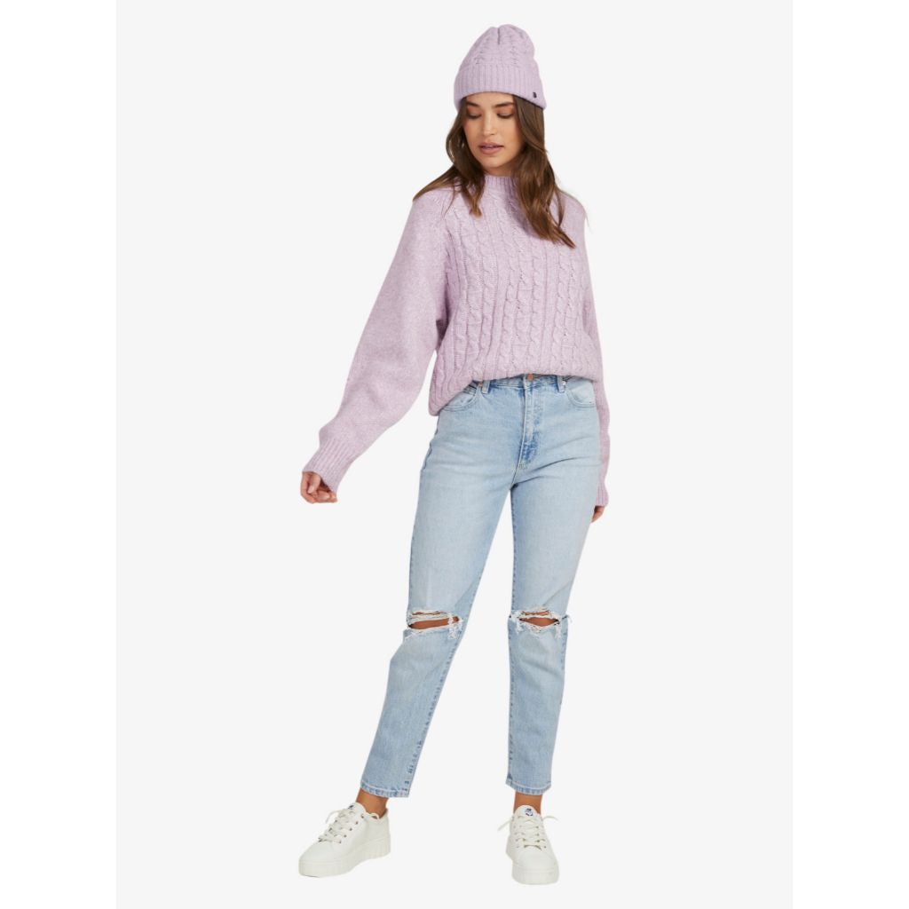 Crossroads Cable Crewneck Sweater