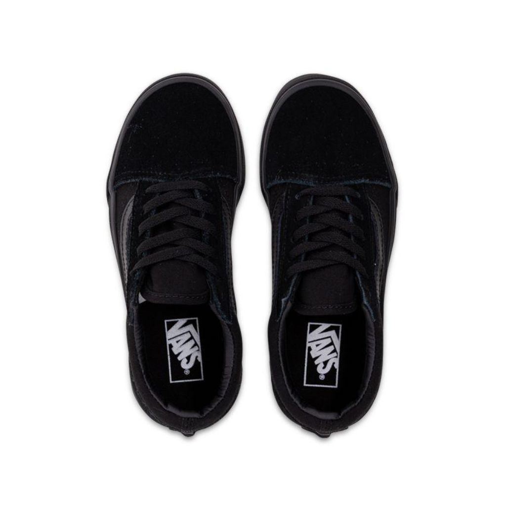 vans old skool suede all black